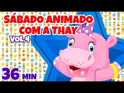Sábado Animado com a Thay Vol. 4 - Giramille 36 min | Desenho Animado Musical