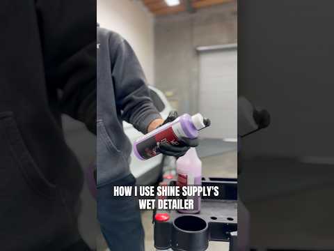 Wet Detailer never disappoints - Come pick some up from us at Shine Supply Oceanside! #shorts