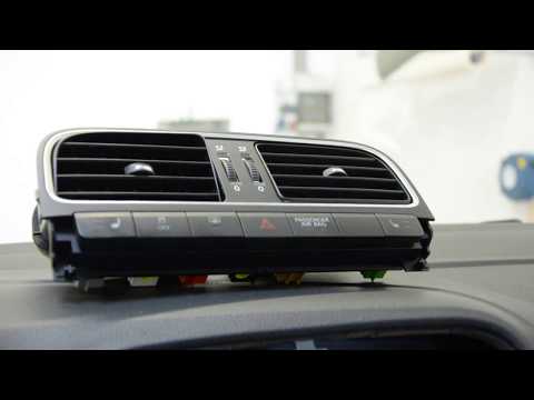 VW polo 6R dash vent removal