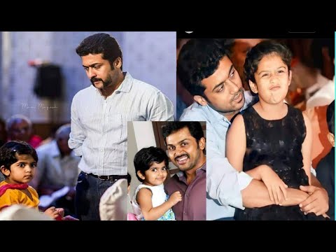 surya and karthi daughter unseen photos