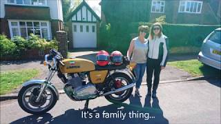 ILOC Stafford 2017.  'Mark's Gold Jota' video, as used on the stand.