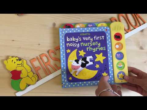 Usborne Baby's Very First Noisy Nursery Rhymes | Sound Board Book | Look Inside Best Children Book
