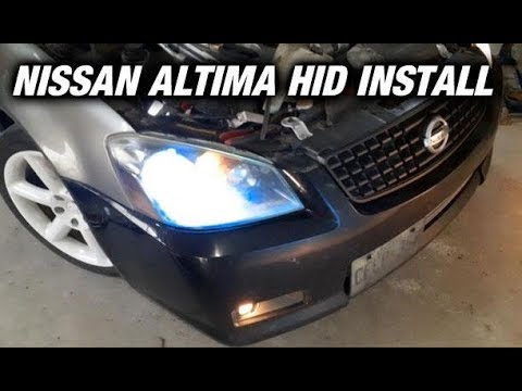How To Install HID's On A Nissan Altima