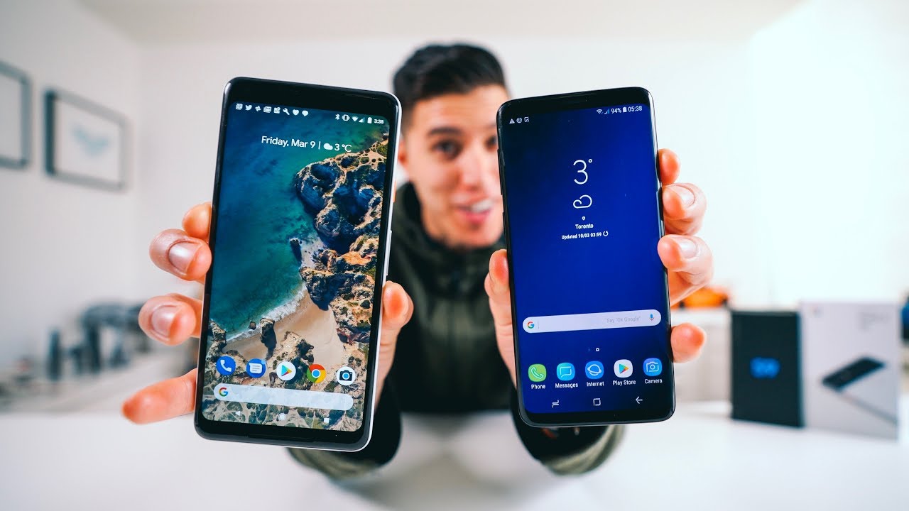 Samsung Galaxy S9 VS PIXEL 2 XL - KING of the ANDROIDS?