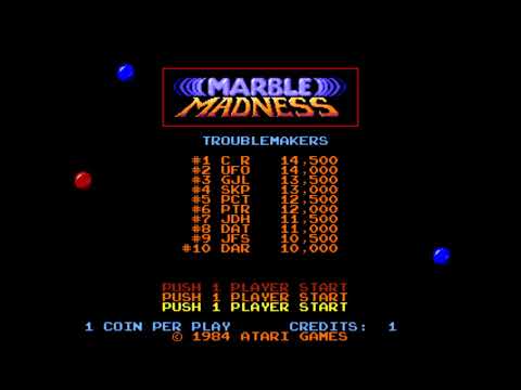 The Best of Retro VGM #1541 - Marble Madness (Arcade) - Practice Race
