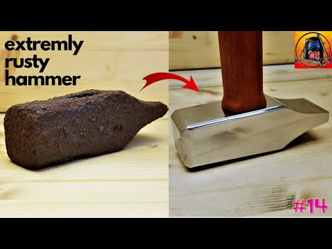 Extremely rusty hammer restoration 🛠