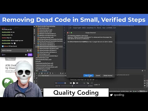 Removing Dead Code in Small, Verified Steps (Live Coding) thumbnail