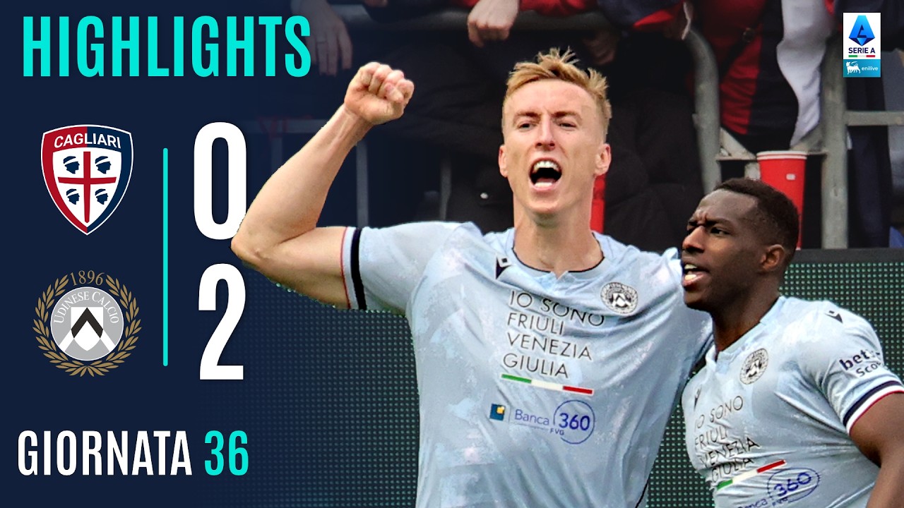 Buksa e Gueye Espugnano l’Unipol Domus | CAGLIARI-UDINESE 0-2 | HIGHLIGHTS | SERIE A ENILIVE 2025/26