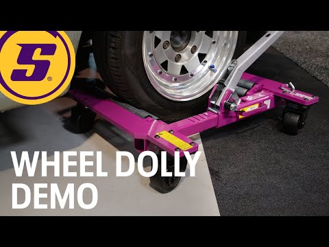 How to Move a Car Sideways by Yourself | GoJak Wheel Dolly Demo