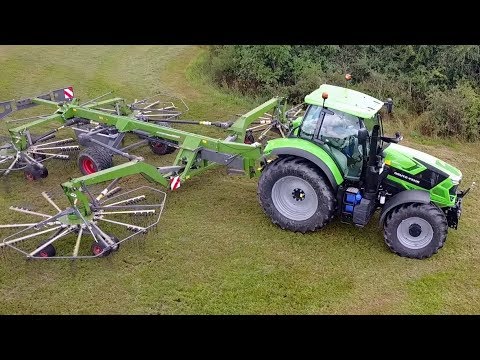 Deutz Fahr 6215 RC Shift mit Fendt Former
