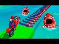 الرجل العنكبوت انقاذ باتمان Spider-Man Rescue batman vs iron man vs venom funny Game GTA 5 superhero