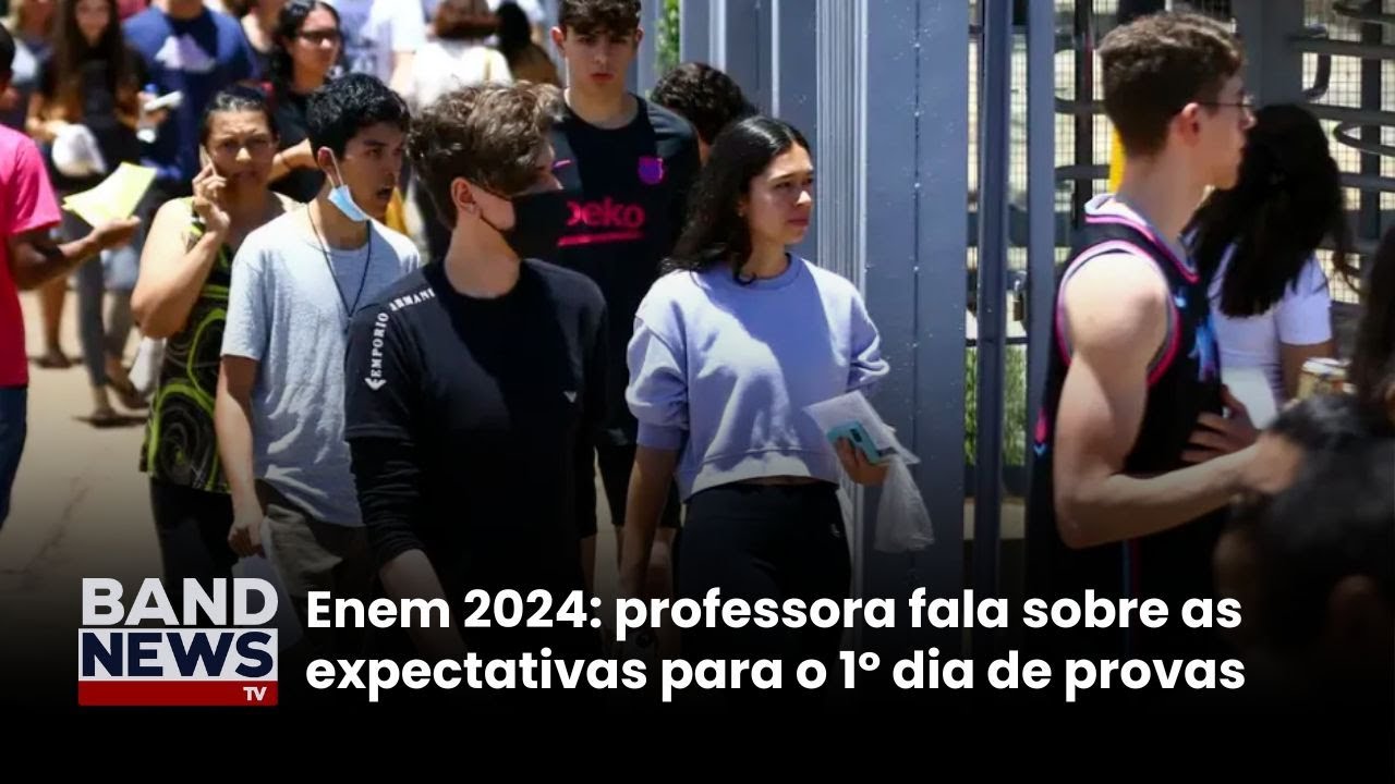 Hoje: mais de 4 mil de inscritos devem fazer o Enem | BandNews TV