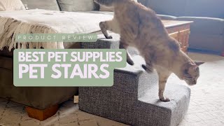 Pet Stairs Product Review - My Senior Cats Love Them!