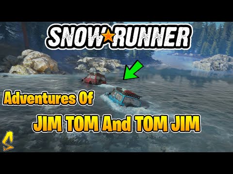 SnowRunner: The Adventures Of JIM TOM And TOM JIM | Top Gear Ep. #44