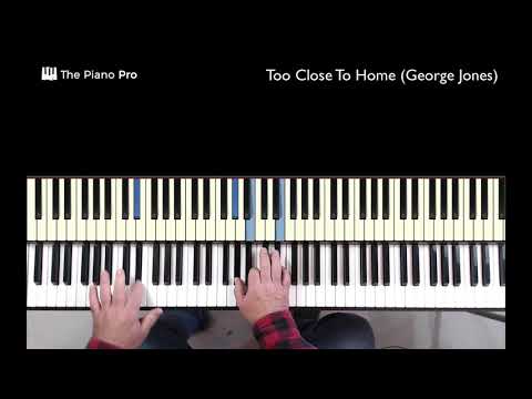 Country Piano Fills: Too Cold At Home [George Jones]