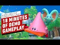 Kirby and the Forgotten Land - 18 Minutes of Demo Gameplay