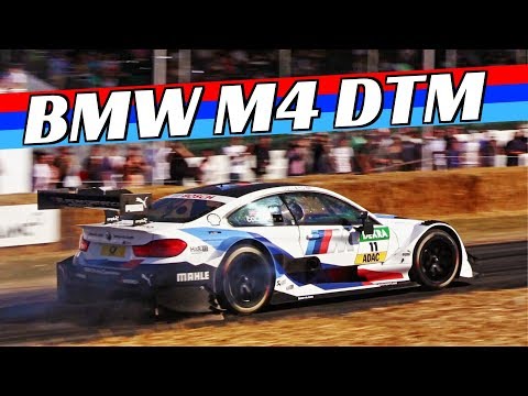 BMW M4 DTM 4.0-litre V8 N/A Engine Sound, Flatout & Max Attack at Goodwood Festival of Speed