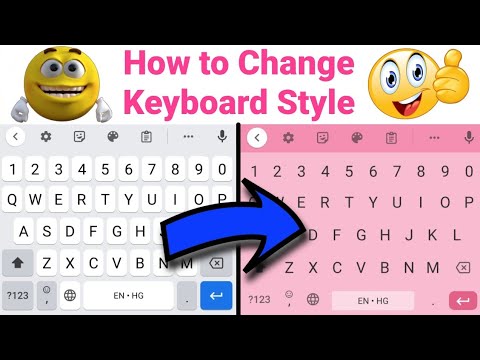 How to Change Keyboard Style 🌈⌨️