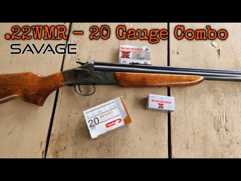 Savage Model 24 - Classic Over Under - .22/ 410 -  Review and Test