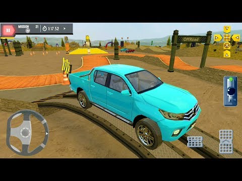4x4 Offroad Parking Simulator - #5 Modern Pickup Car Game - Android GamePlay FHD