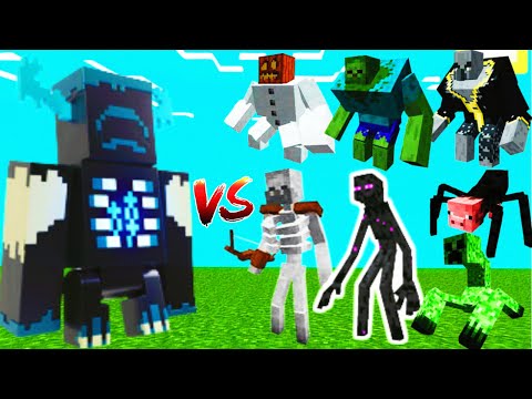 The Warden vs All Mutant Mobs – Epic Battle! 💥