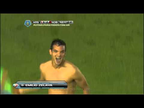 Gol de Zelaya Arsenal 3 Newell's 2 Fecha 17 Torneo Final 2014
