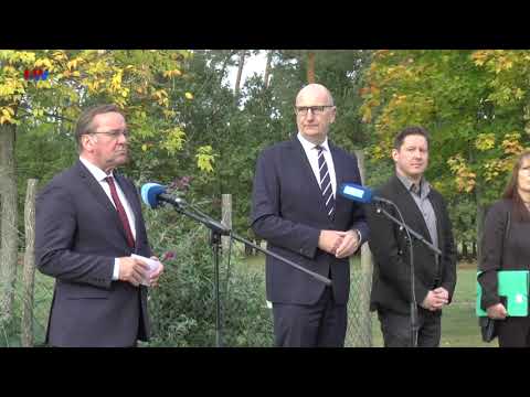 Holzdorf: Bundesverteidigungsminister Pistorius vor Ort - LAUSITZWELLE