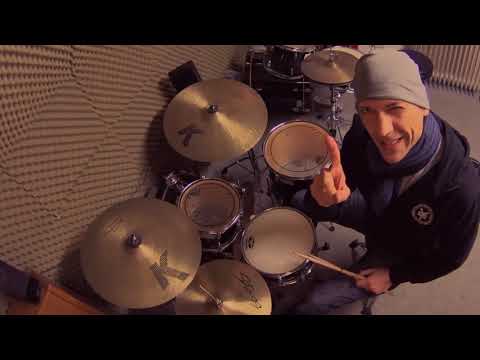 Funky Drummer One Handed Clyde Stubblefield  recut James Brown tutorial