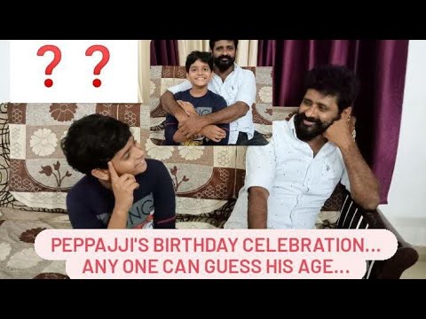 Birthday Party  22-9-2021     Guess His Age... I Challenge You All