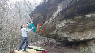 Video thumbnail of Somnis de Primavera, 6c. La Comarca