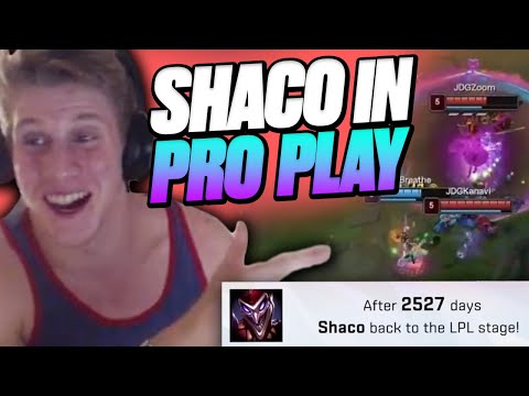 SHACO WAS PICKED IN LPL!? RANK 1 SHACO REACTION
