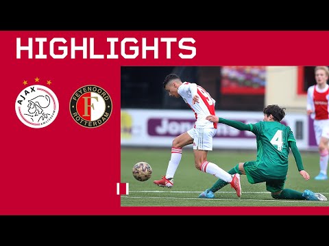 Off-day 😫 | Highlights Ajax O15 - Feyenoord O15