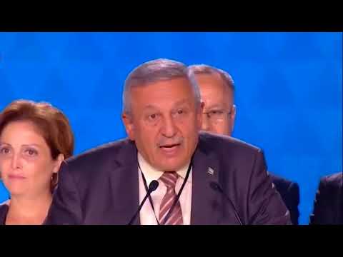 نذير الحكيم الأمين العام للائتلاف الوطني السوري في مؤتمر المقاومة الإيرانية بباريس