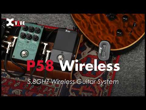 How to Set Up the Xvive P58 Guitar Wireless System?