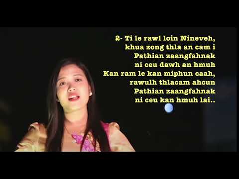 Mitthli He Thlacam U Sih ( Original Karaoke ) - Sarah Van Tin Hnem