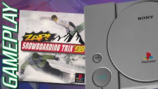Zap! Snowboarding Trix 98 PS1 Gameplay