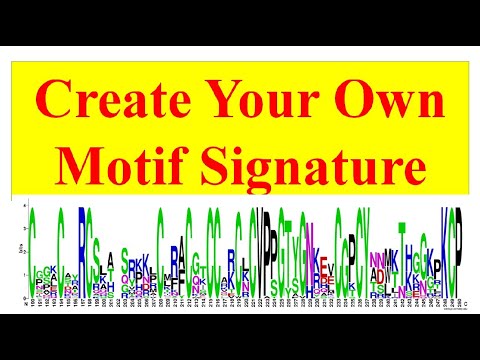 Motif logo | Motif signature #Weblogo generate Sequence logo