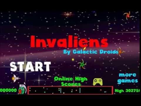 Invaliens, Galaxy Defender. Video
