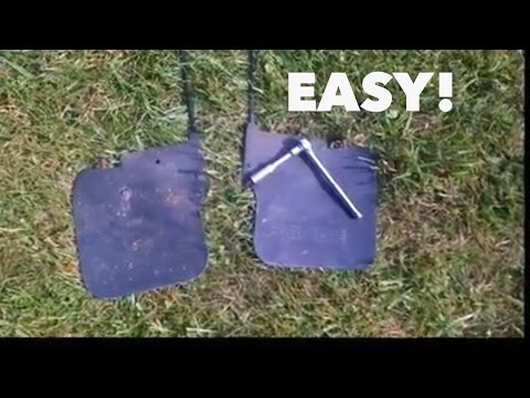 Mud flap install (Ford Ranger)