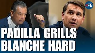 'Should DOJ Be Independent?': Padilla Corners Todd Blanche During Confirmation Hearing | WORLD NEWS