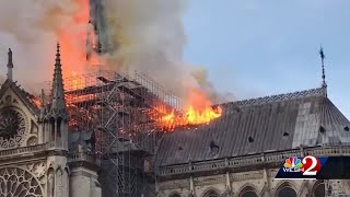 Central Florida mourns after massive fire engulfs Notre Dame Cathedral in Paris
