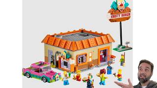 LEGO The Simpsons: Krusty Burger official reveal & thoughts! June 1 release, 1635 pcs 10352