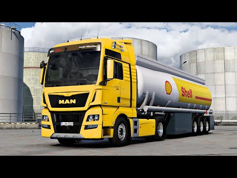 ETS2 1.41 - ProMods 2.56 - MAN TGX 18.480 - Trip: Naples - Florenze