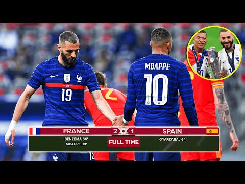 The Day Mbappe & Benzema Destroying Spain