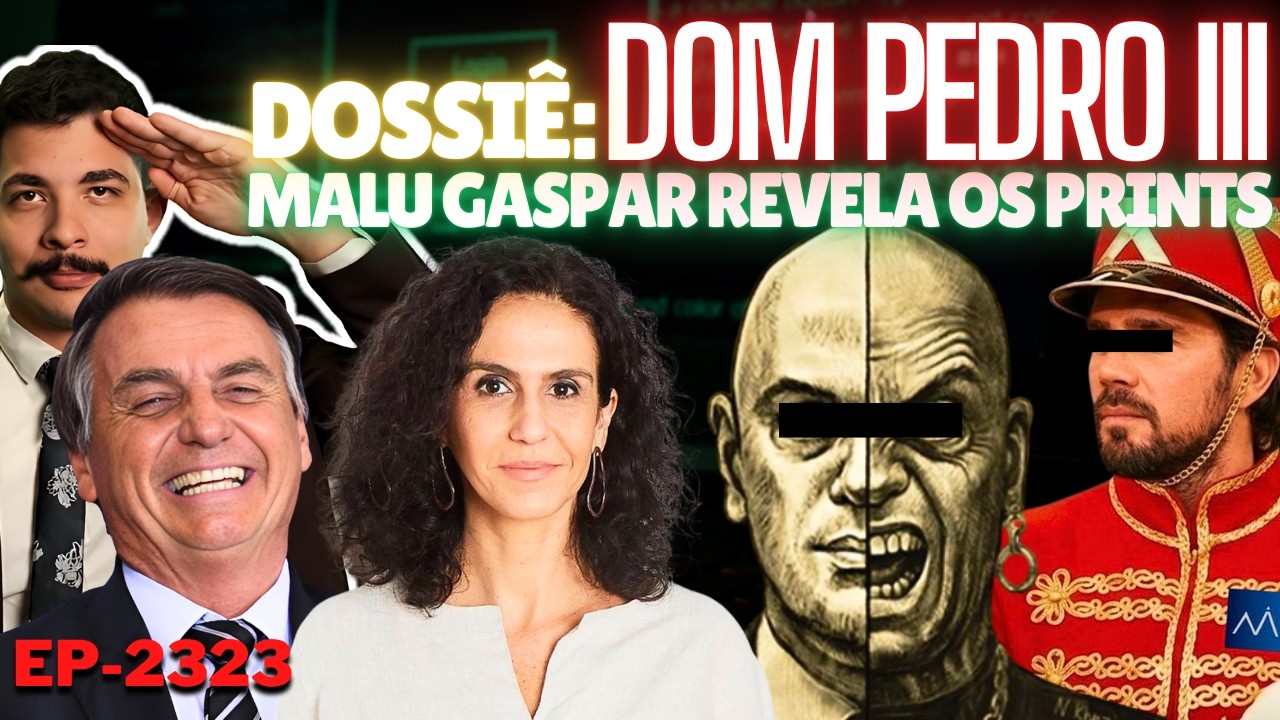 Dossiê: DOM PEDRO III - Malu Gaspar REVELA os PRINTS. Agora EXISTEM PROVAS + Clima de HORROR em BSB.