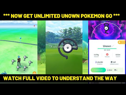 Now Get Unlimited Unown Pokémon Go | How to Get Shiny Unown Pokémon Go | Go Fest 2021