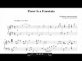There Is A Fountain Sheet Music video