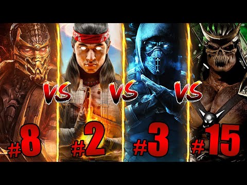 Who's the Most Powerful Fighter in Mortal Kombat? | Ranking 88 MK Fighters From Weakest to Strongest