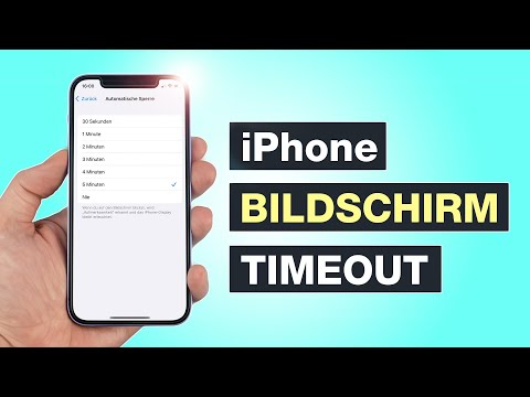 iPhone screen goes blank quickly: Set timeout - Testventure