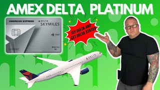 AMEX Delta Platinum Credit Card - Fly Delta and get Delta Status